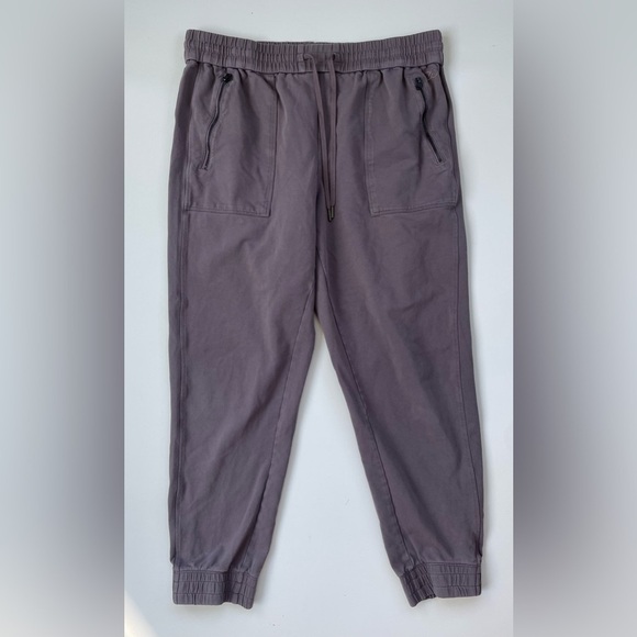 CALIA Women's Mauve Plum Grey Gray High Rise Joggers Size Medium - Picture 1 of 8